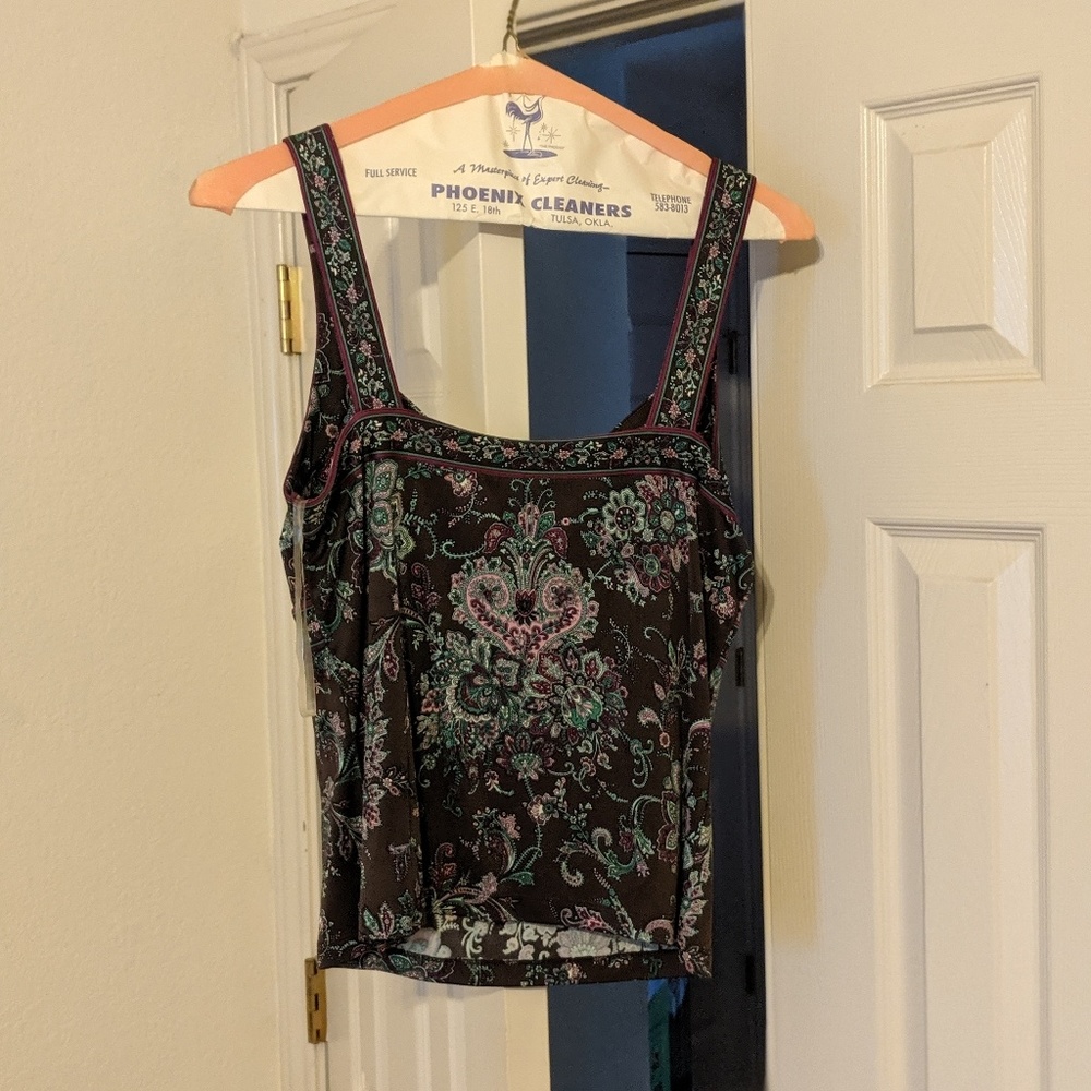 Boho silk top